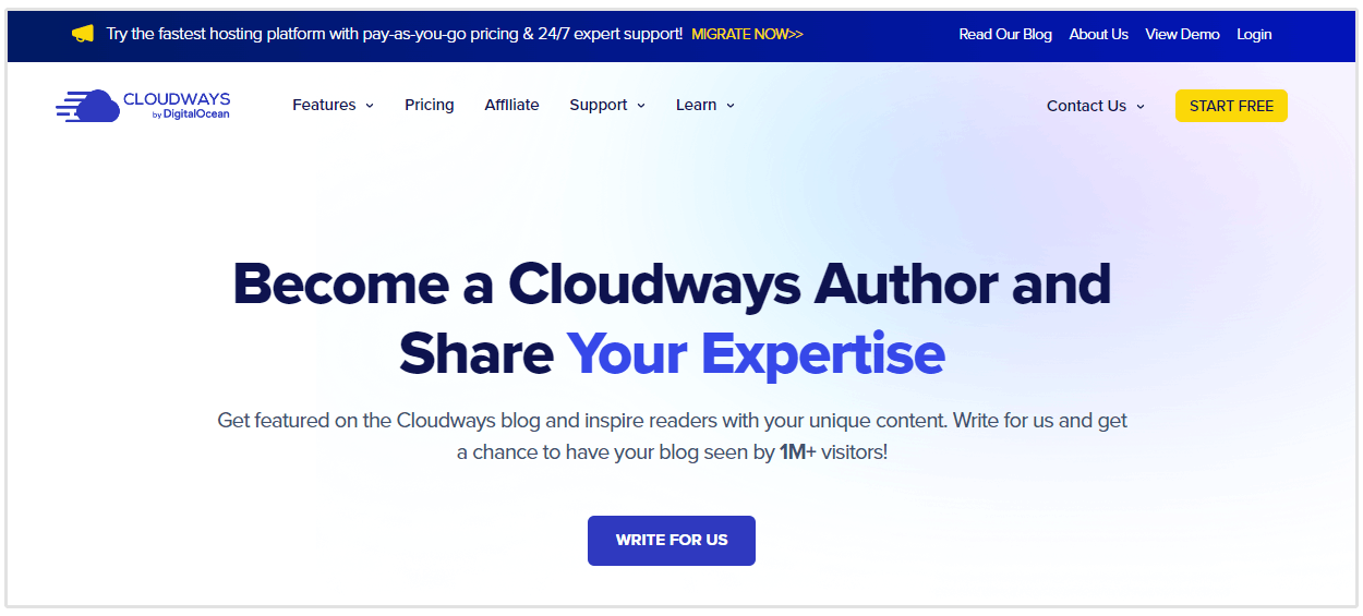 cloudways guest posting